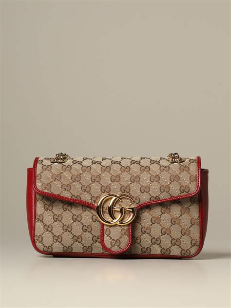 borsa gucci da viaggio rossa|borse tracolla donna Gucci.